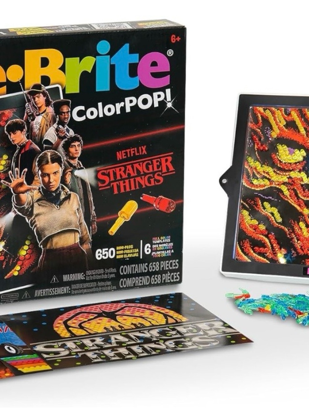 Lite-Brite Stranger Things ColorPop Set - Multicolor - Picture 2 of 7